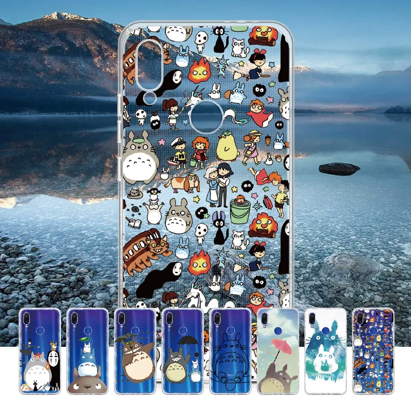 

Totoro Spirited Away Ghibli Kaonashi For Xiaomi Mi Redmi Note 5 6 7 8 9 10 lite Pro Plus Soft TPU Slim Protective Clear Case