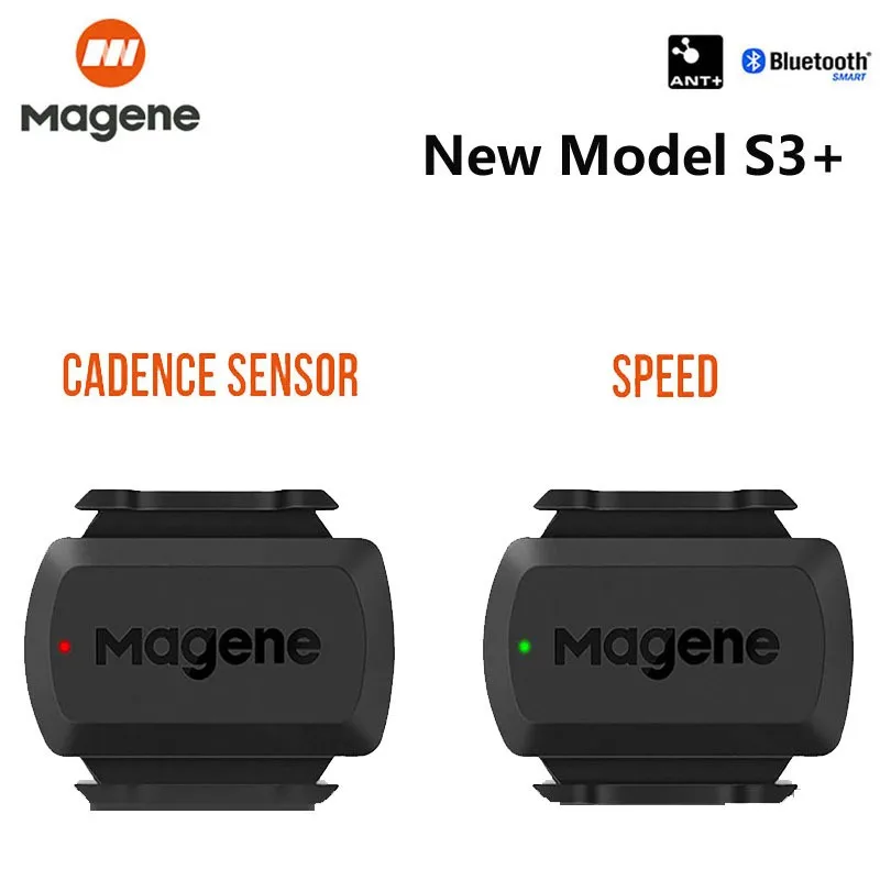 

Magene S3 + Датчик частоты вращения педалей ANT + Bluetooth компьютерный измеритель скорости для Garmin IGPSPORT Bryton двойной датчик одометр для велосипеда