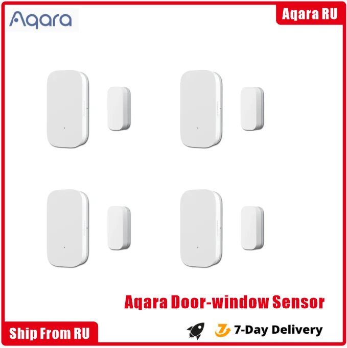 

Global version Aqara Door Window Sensor Zigbee Wireless Connection Smart Mini door sensor Work With Mi Home APP For Android IOS