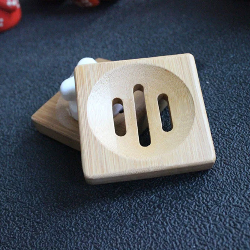 

Wooden Soap Box Bamboo Wooden Soap Dish Soap Tray Bamboo Moldproof Drain Sanitary Bamboo Box