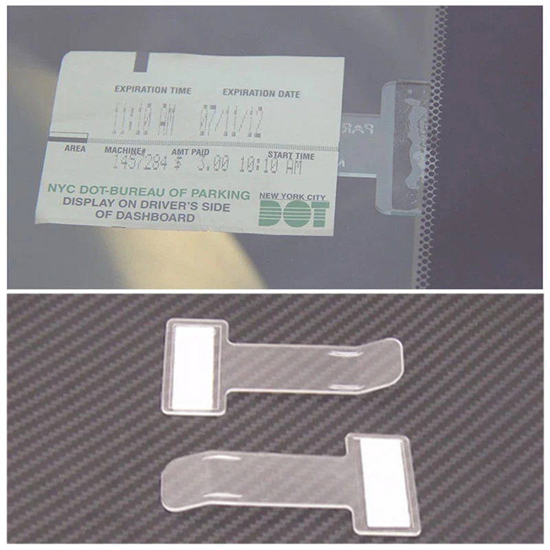 4 шт переднего лобового стекла автомобиля наклейки билет папка для Audi A3 8P 8V A4 B8 B6 B7