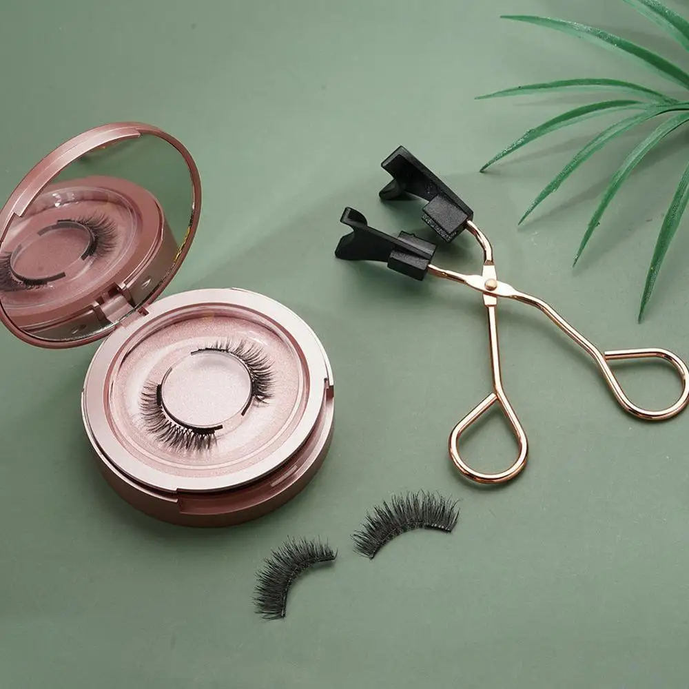 

Quantum magnetic eyelashes set with clip to customize dense natural dense magnetic hard magnetic false eyelashes