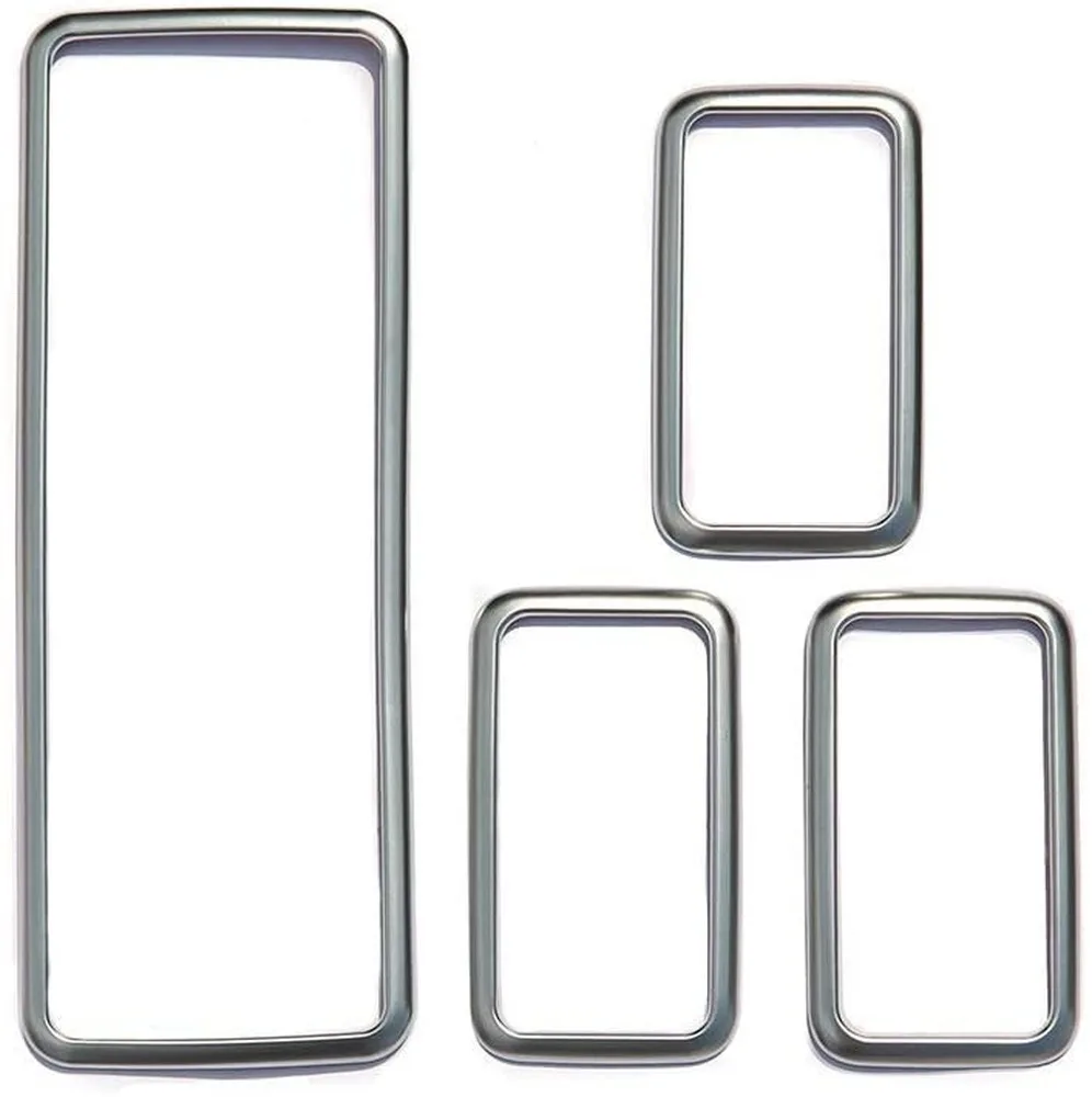 ABS хромированный переключатель стеклоподъемника автомобиля рамка отделка 4 шт.