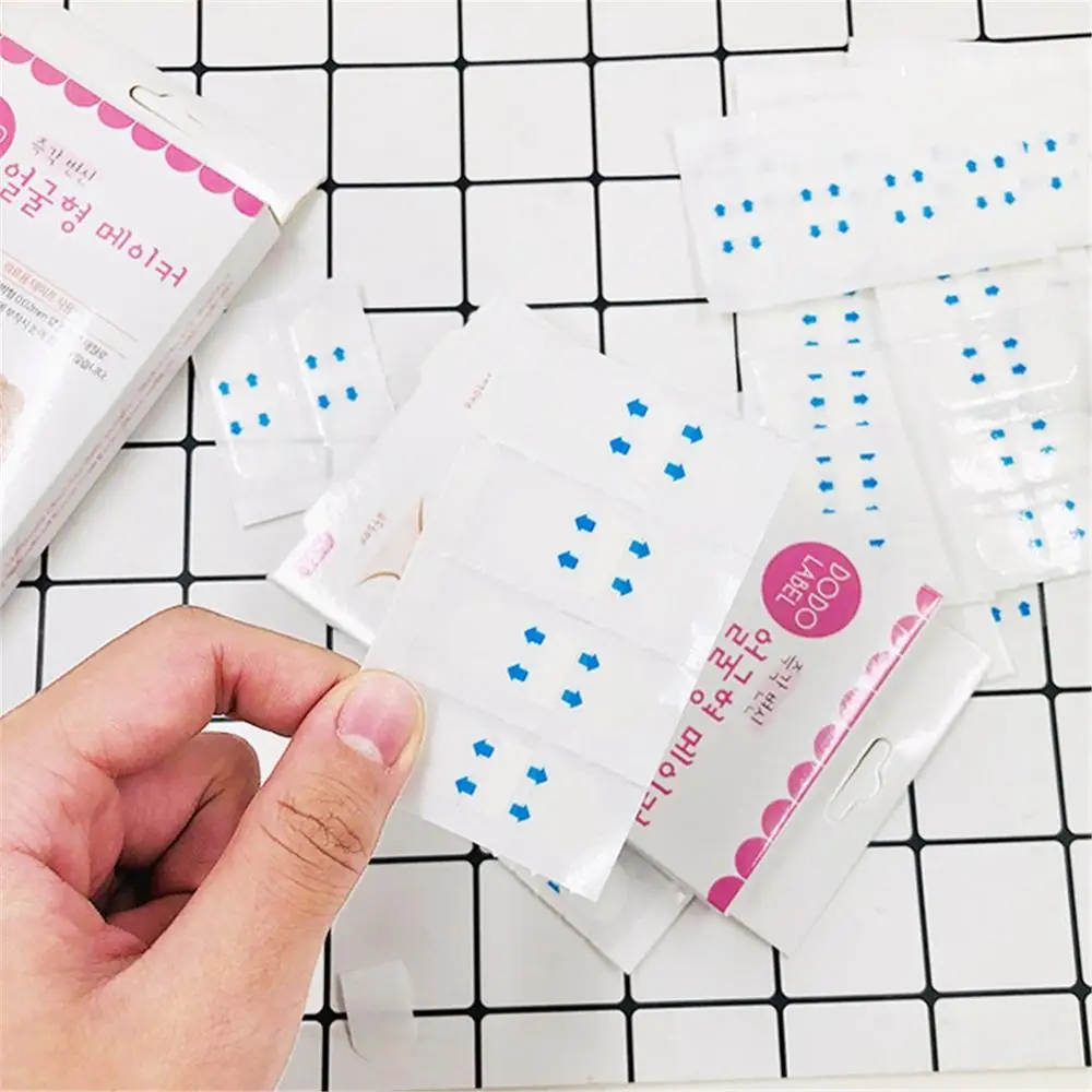 40Pcs V стикер для лица прозрачная подъемная невидимая лента другие только 0 02 мм