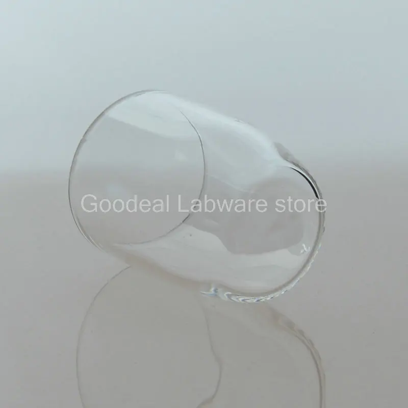 1pcs Lab10ml To 300ml High Purity and Temperature Resistance Clear Quartz Glass Crucible with Cover |