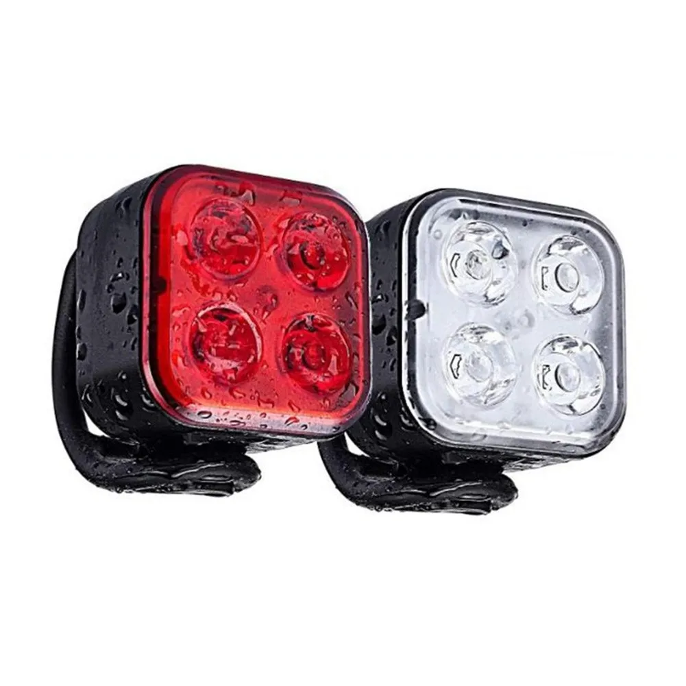 

800LM Waterproof Super Bright Bicycle Light USB Rechargeable Bicycle Light Front Rear 800LM Brightness Battery Cycling Lamps