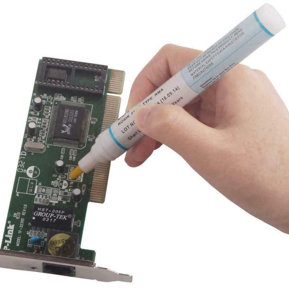 

10ml 951 Soldering Flux Pen Low-Solid Non-clean DIY Kester Solder Welding Solder Non-toxic Cleaning-free Welding Pen