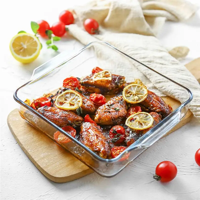 

Стеклянная сковорода для микроволновки, 1500 мл, для выпечки