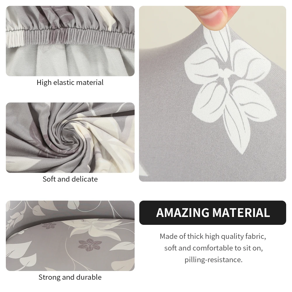 Растягивающиеся Чехлы для кресел диванов гостиной 1 сиденье чехлов одноместная