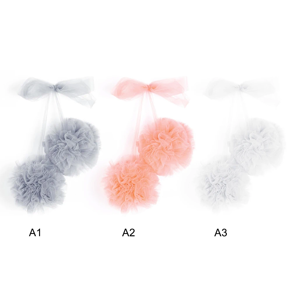 Украшение для детской комнаты гирлянда марлевые шарики свадьбы или вечерние