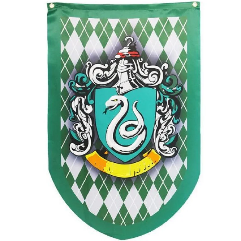 Волшебный школьный баннер в стиле Гарр Поттера 45*75 см Круглый флаг украшение