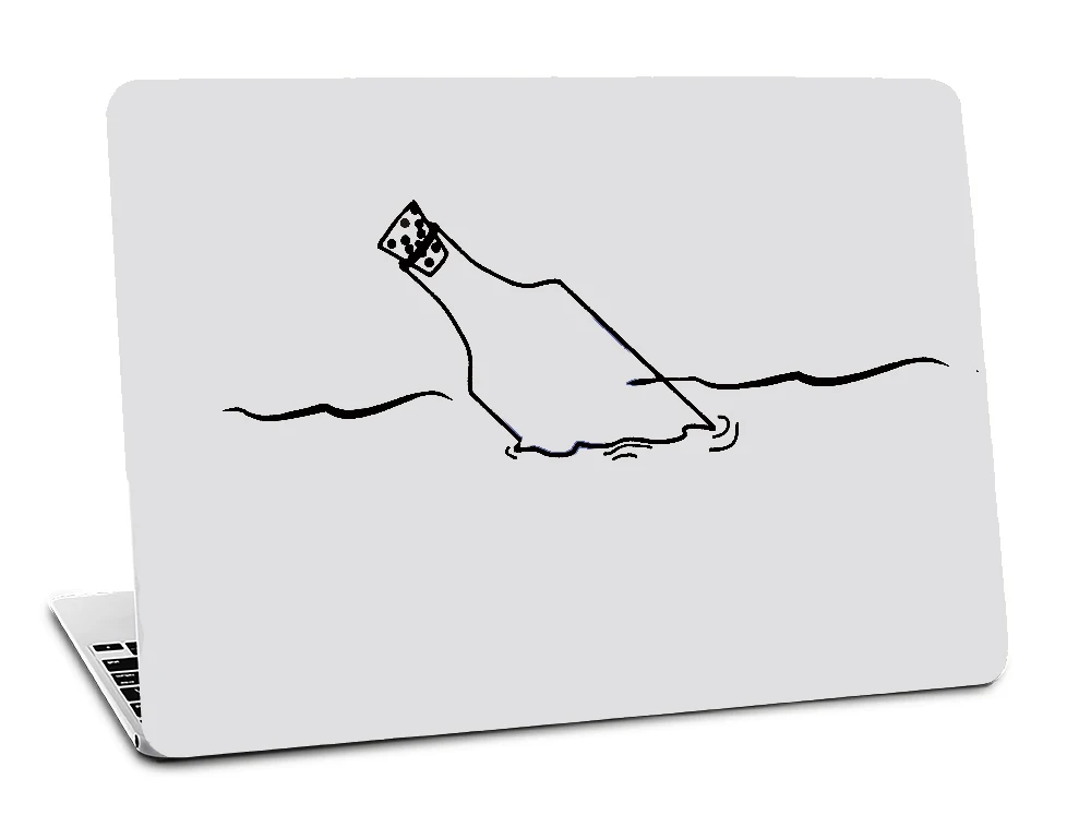 Космическая ракета для apple, наклейка для рисования, чехол для Macbook Air 11 13 Pro 13 15 retina, ноутбук, компьютер, Виниловая наклейка - Цвет: G3001