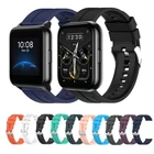Ремешок спортивный для Realme Watch 22 Pro, силиконовый браслет для Realme Watch SS Pro global, 22 мм