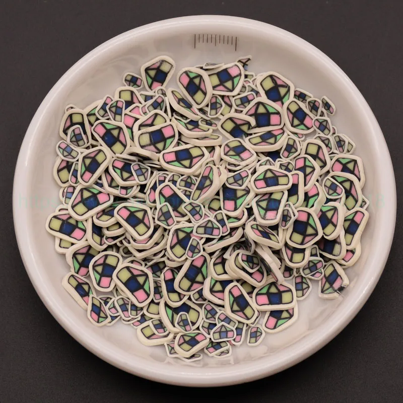 65 г алмазные формы полимеры глины ломтики полимеров для украшения телефона