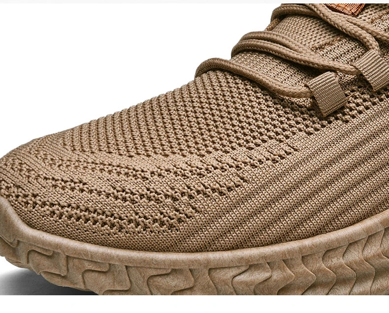 VESONAL, дышащие весенне-летние новые кроссовки Flyknit, мужская обувь, повседневная удобная мужская обувь, прогулочная обувь