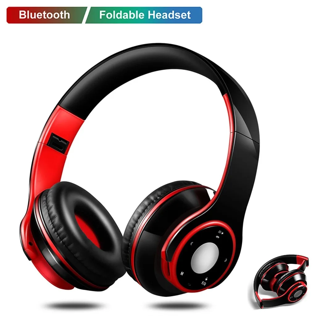 Уличные Bluetooth наушники Ouhaobin Накладные Беспроводная стереогарнитура для
