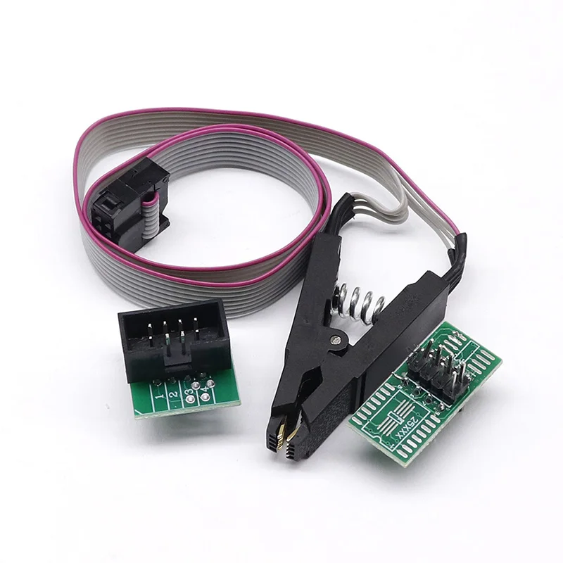 USB-программатор CH341 A 24 25 серия EEPROM модуль программатора с флэш-BIOS + зажим SOIC8 SOP8 для