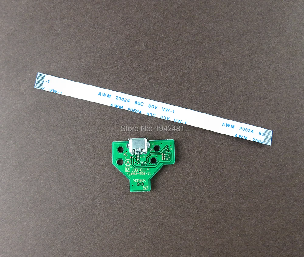JDS-001 JDS-011 JDS-030 JDS-040 JDS-055 зарядка через usb Порты и разъёмы плата с кабелем для Playstation 4 контроллер USB Порты и разъёмы для PS4