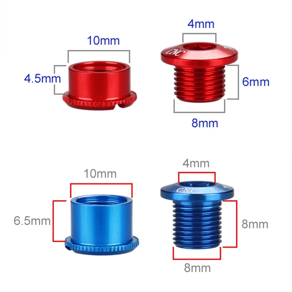 

ZTTO 5 Pcs MTB Road Bike Bicycle Chainwheel Bolts CNC Chainring Screws For Parts Crankset Bicycle Parts