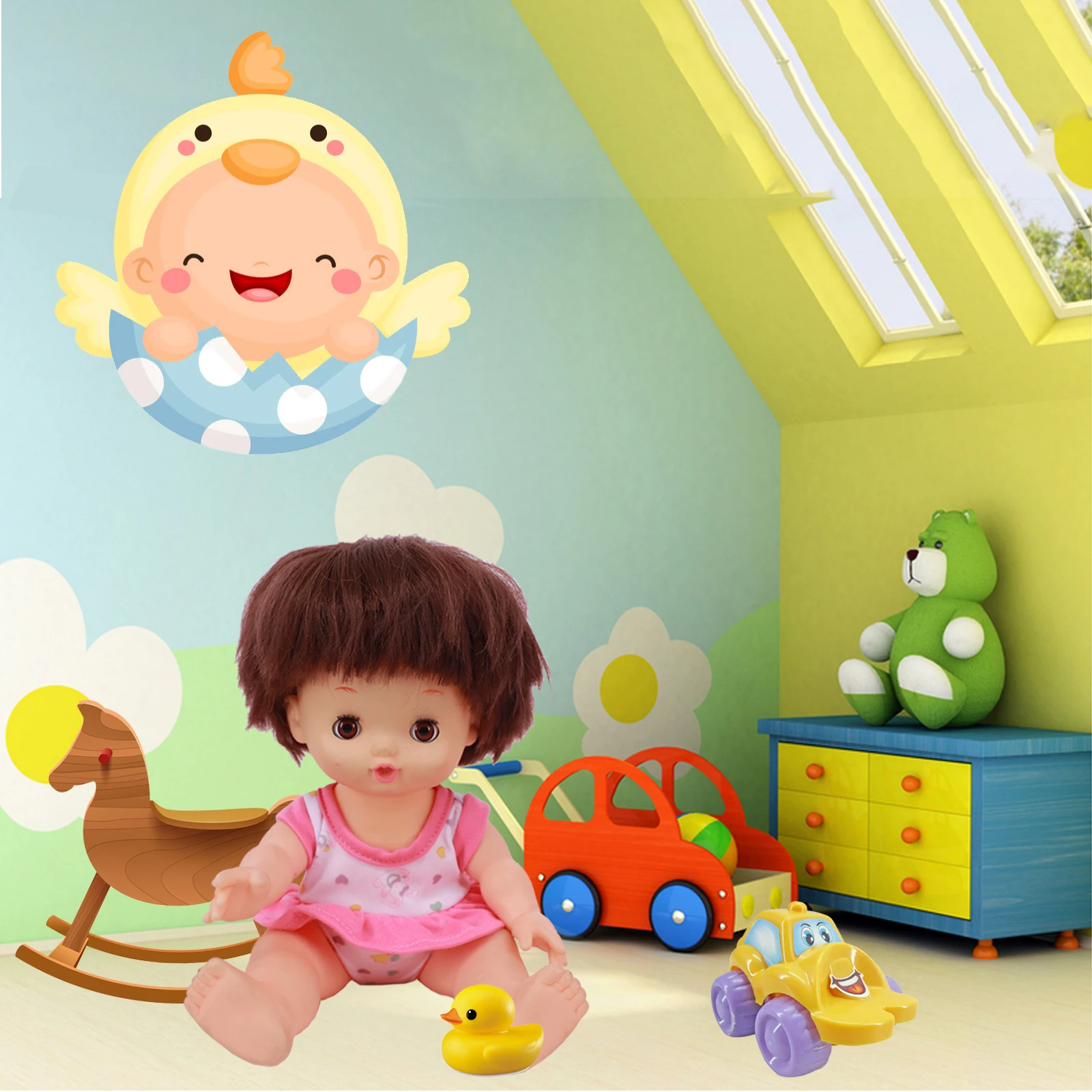 Одежда для кукол Nenuco милое пижамное платье ручной работы подходит 12-дюймовых