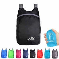 20l lightweight packable backpack foldable ultralight outdoor folding handy travel daypack bag nano daypack for men women