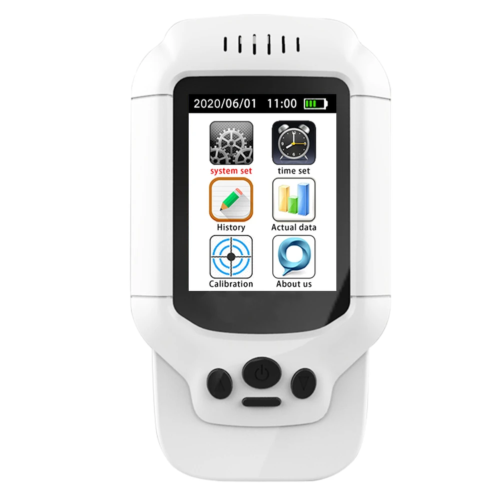 

Ozone Concentration Detector Formaldehyde Detector Temperature Humidity Meter Pollution Tester Air Quality Gas Detector