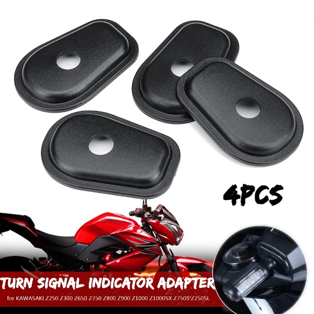 4 шт. Dirt Pit Bike Advanced Turn Signal лампы адаптер прокладки для Kawasaki Z250 Z300 Z650 Z750 Z800 Z900 Z
