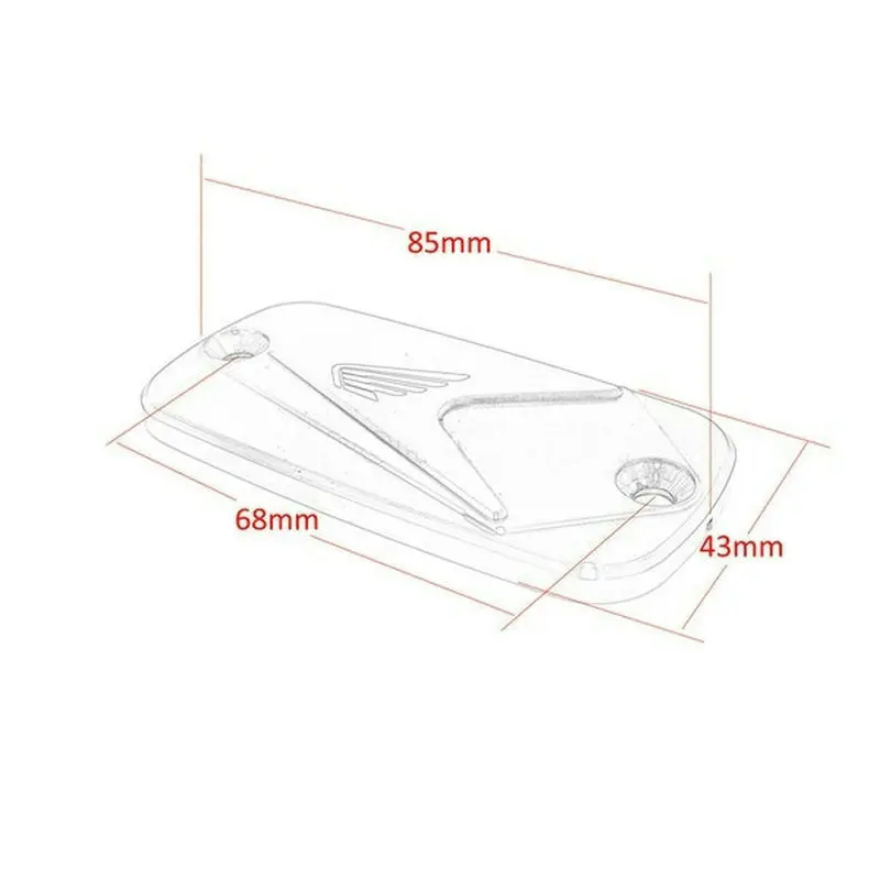 Мотоцикл с ЧПУ для Honda Hornet 600 CB600F 1998-2014 900 2002-2006 высокое качество бачок тормозной