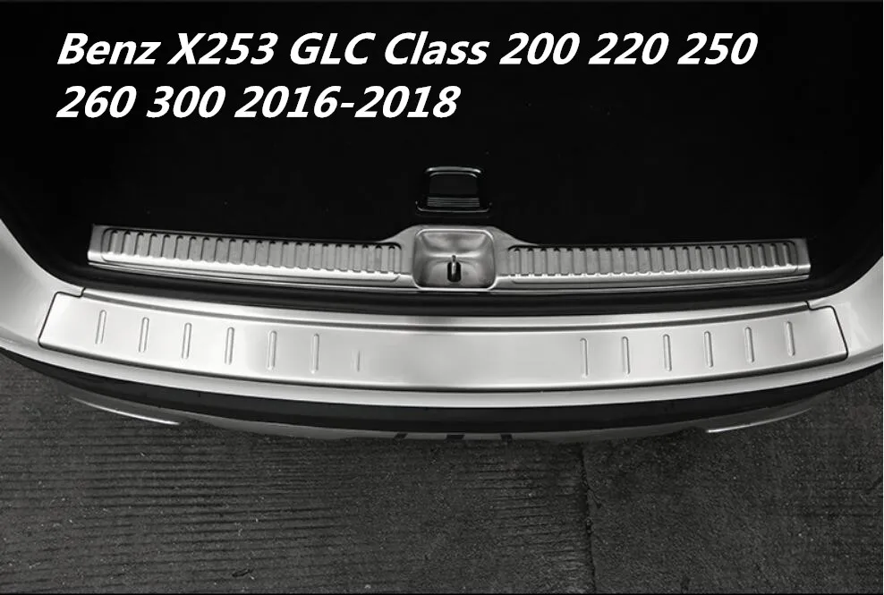 Защитная Накладка на порог двери багажника для Benz X253 GLC Class 200 220 250 260 300 2016