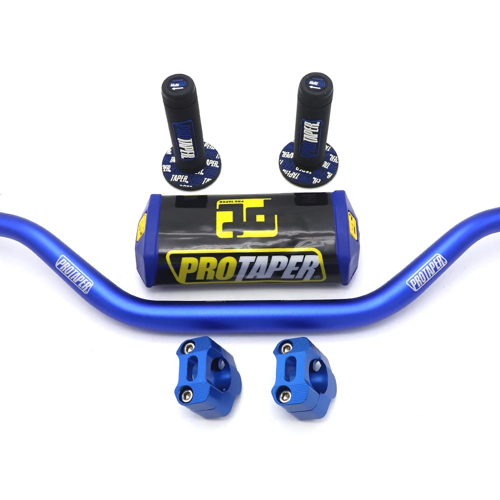 C Защитная Подушка на руль ручки руля Pro taper CNC зажим Жир Бар 1-1/" Пита велосипед мотоцикл для мотокросса 28 мм для KTM SX SXF EXC xcw EXCF - Цвет: C