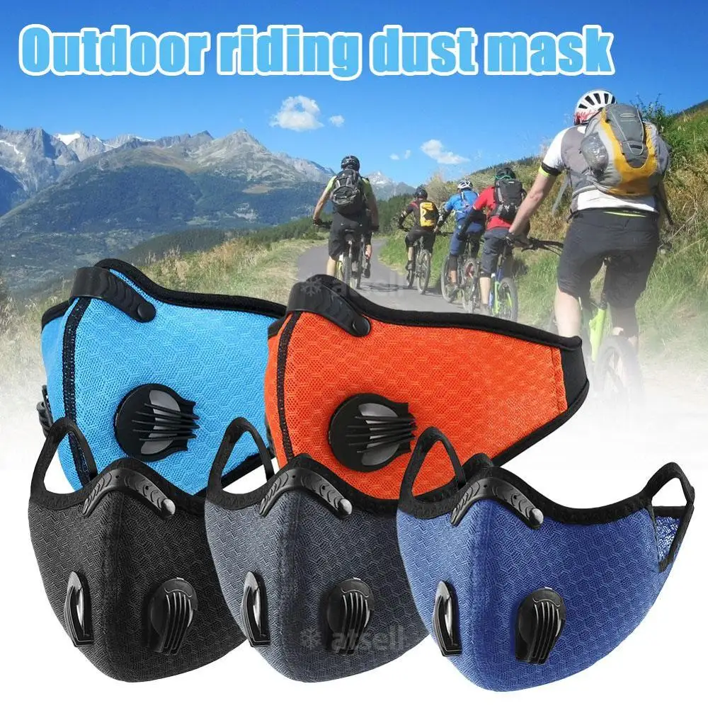 Маска рта с респиратором PM2.5 для мужчин и женщин многоразовая моющаяся