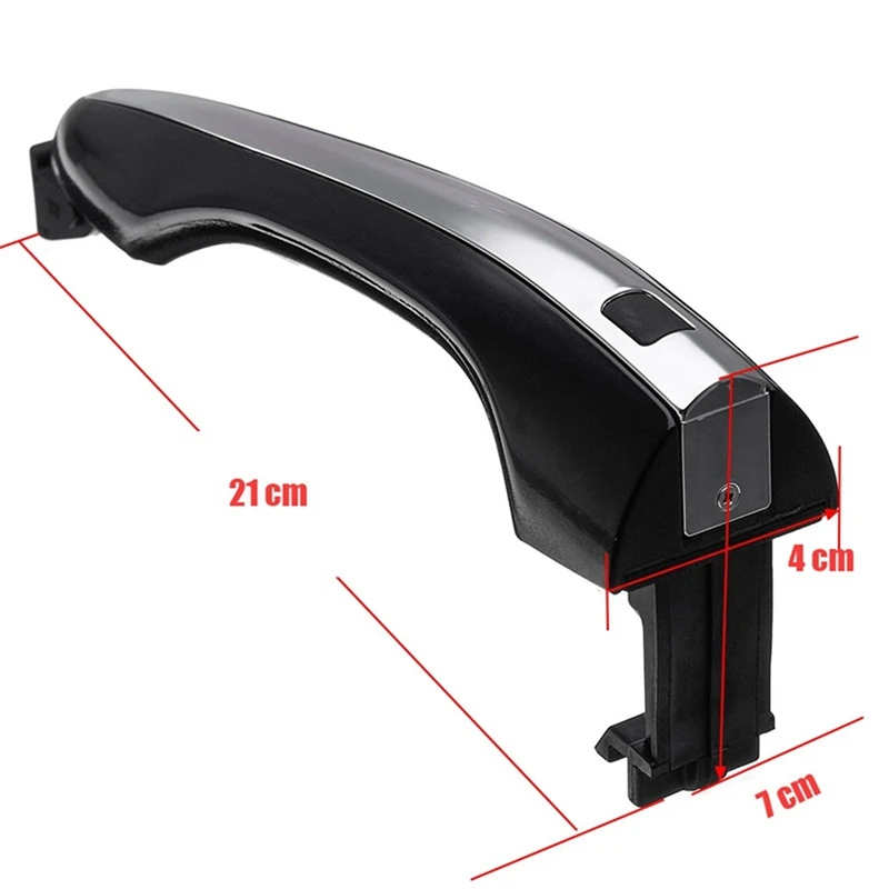 Автомобильная дверная ручка передняя и внешняя Натяжная с умным датчиком ключа