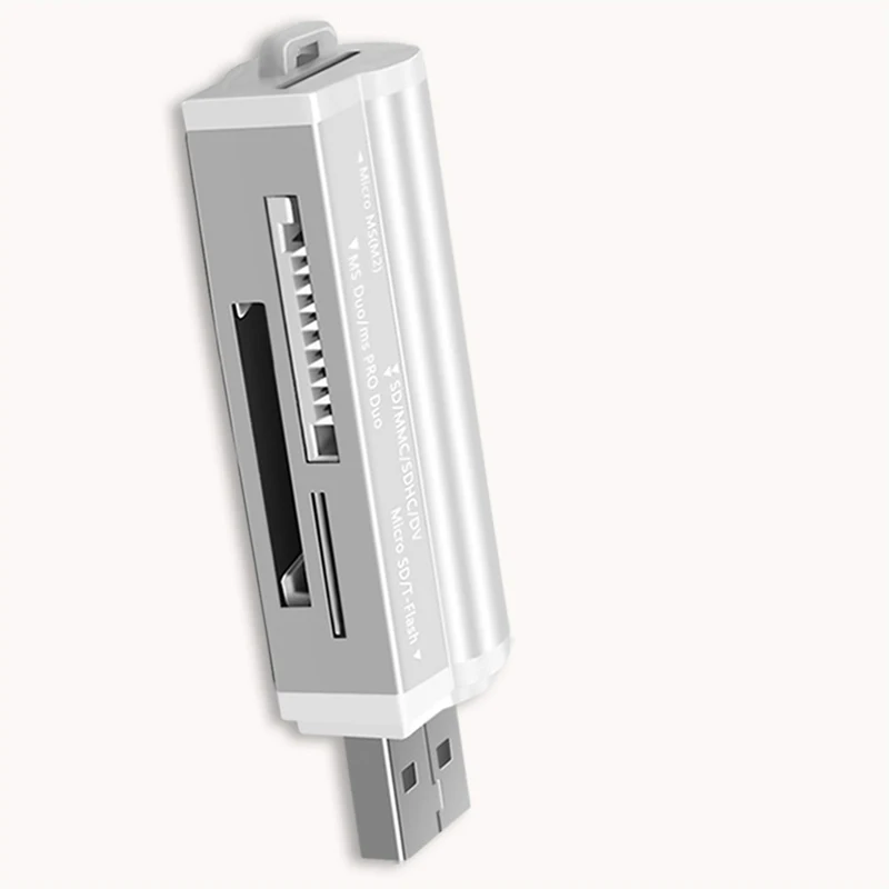 4 в 1 4 слота кардридер U диск PC телефоны кардридер памяти Micro SD/SDXC TF кардридер для ноутбука