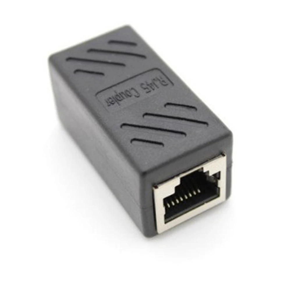 

1PCS Female To Female Network Connector Adapter LAN RJ45 Ethernet Cable Extension Converter Coupler Extender