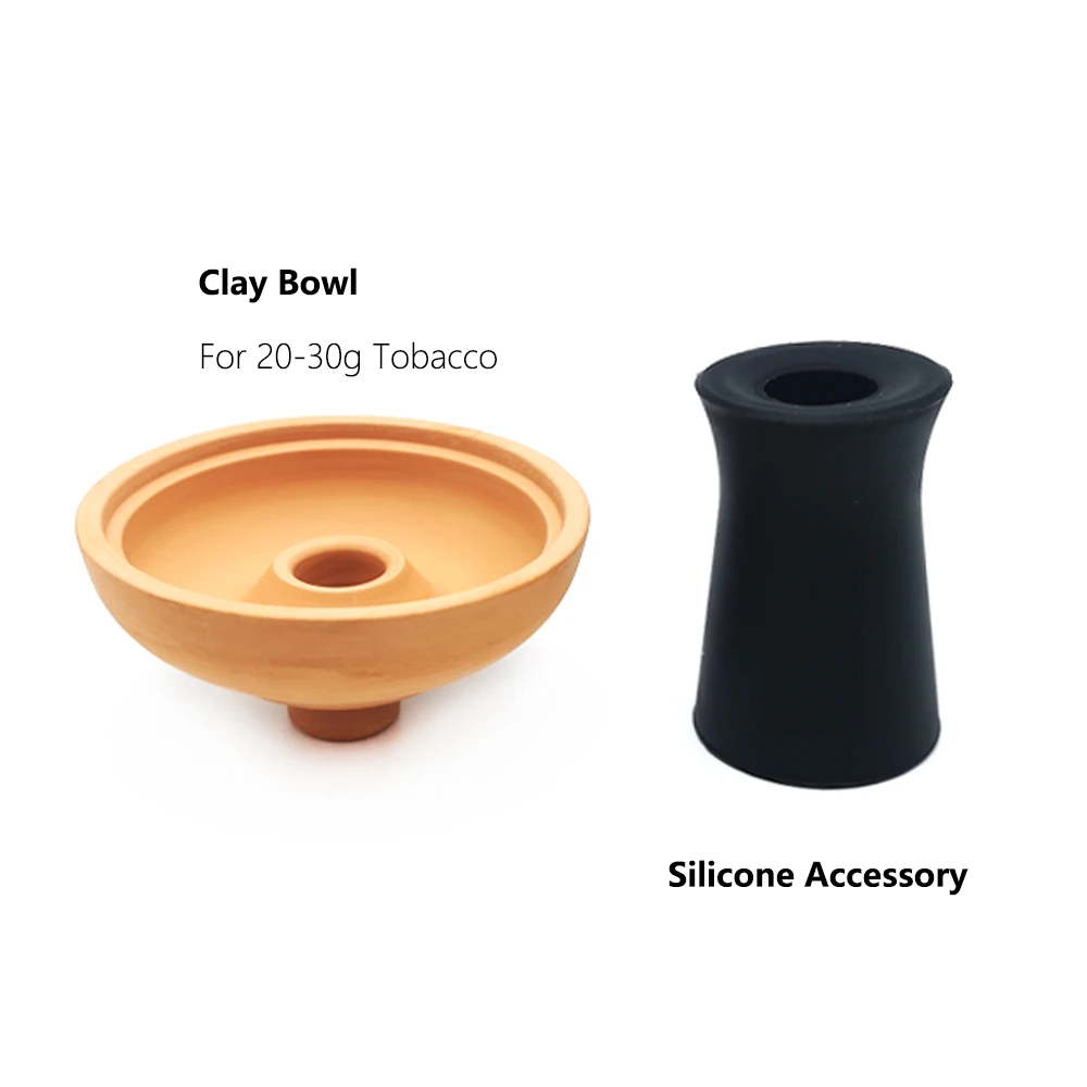 LOMINT большой глиняный кальян с 1 отверстием искусственные чаши для табака