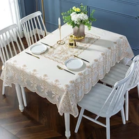pvc waterproof anti scald oil proof disposable tablecloth table mat european square tablecloth