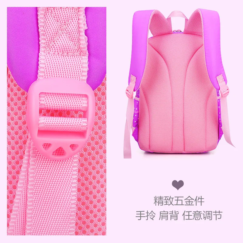 School Kids Bags Children school backpacks Waterproof Nylon girls princess schoolbags Printing Backpacks kids Book Bag Mochila
