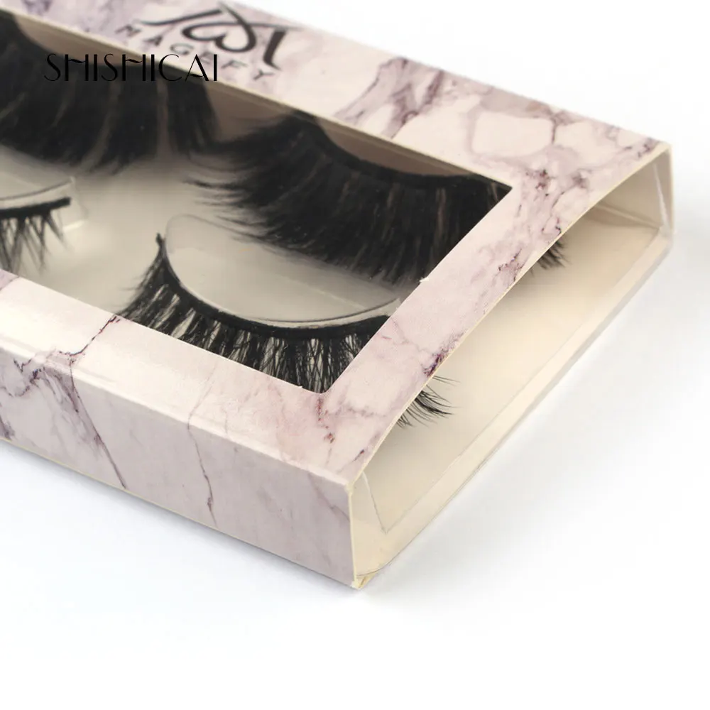 2 пар/упак. Поддельные ресницы норковые длинные накладные для макияжа