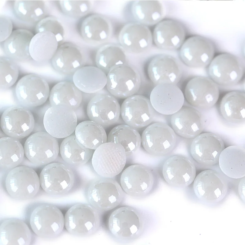 2 10 мм новые керамические прозрачные стразы горячей фиксации с плоской задней