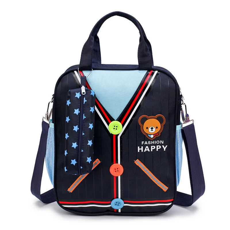 Детские сумки через плечо Мультяшные школьные ранцы для мальчиков и девочек