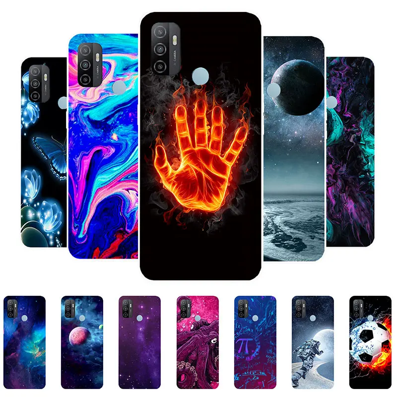 

Phone Case For OPPO A53S 2020 Cover Soft TPU Silicone Fundas for OPPO A53 Case Bumper for OPPOA53 A 53 A 53S 2020 Back Cover