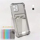 Прозрачный чехол для iPhone 12 11 Pro Max 12 Mini X Xs Max XR SE2 SE 2020 7 8 Plus