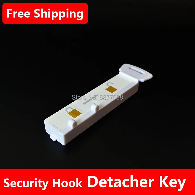 1pcs White Security Hook Magnet Key S3 Handkey Eas Magnetic Detacher Releaser Lockpicks For Supermarket Display Hook Stop Lock