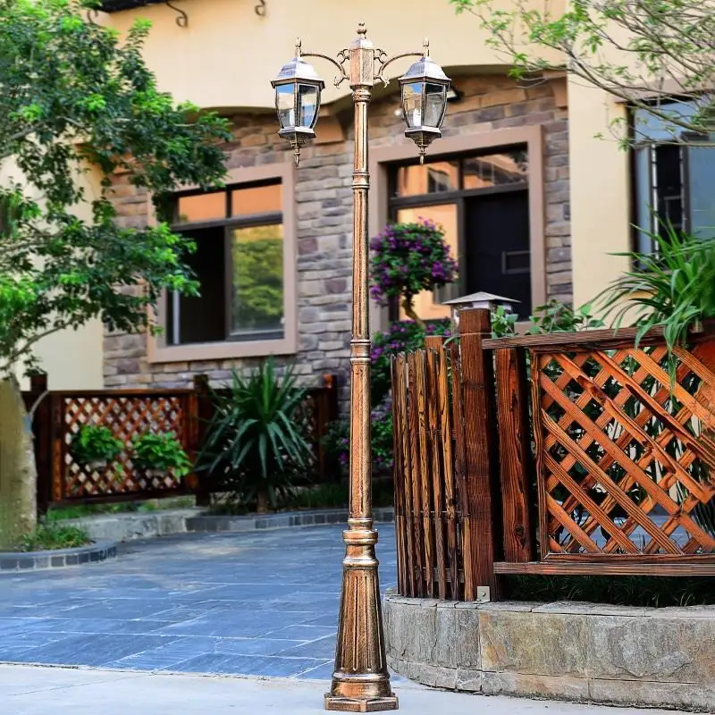 Квадратная лампа Farola garden Plaza наружная декоративная уличсветильник для
