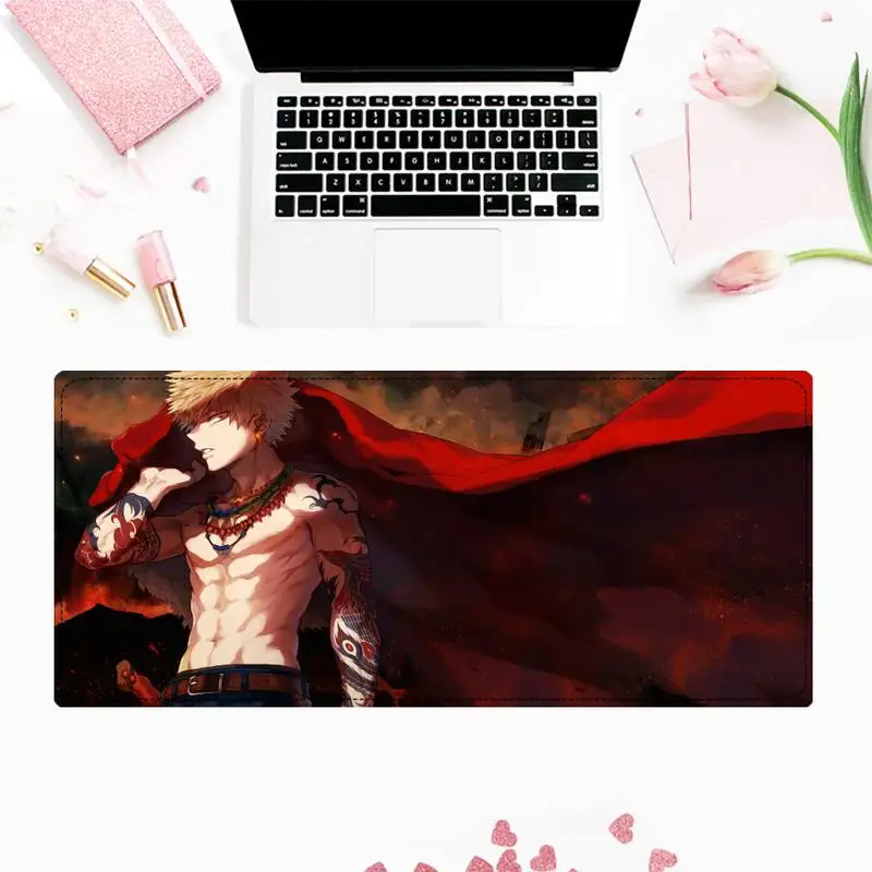 

Top Quality Bakugou Katsuki Laptop Gaming Mouse Pad Free Shipping Large Mouse Pad Keyboards Mat