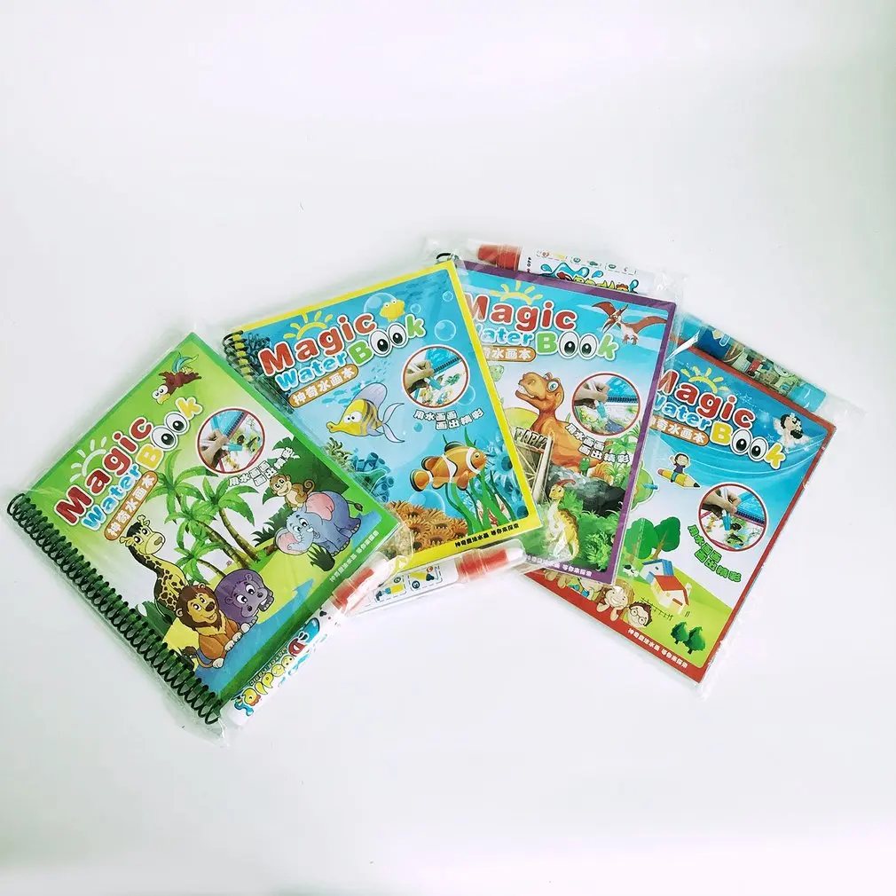 Разноцветная детская волшебная рисованная краска водный коврик для рисования