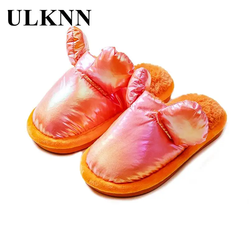 

Child Cute Baby Cotton Slippers Kid's Waterproof Non-slip Slippers Girl's Winter Household Indoor Floor Warm Virgin's Shoe