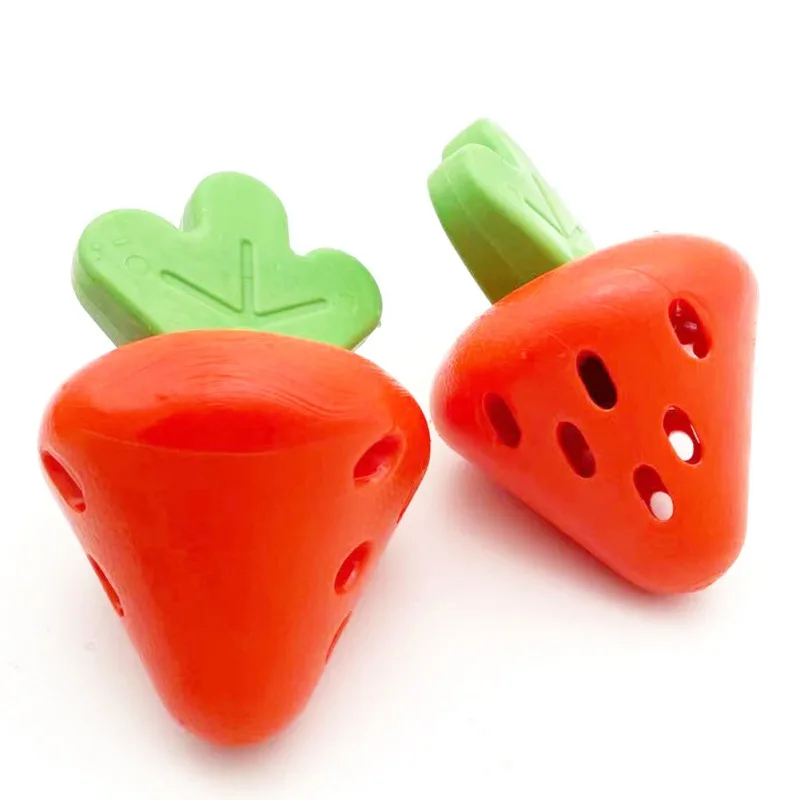 

Резиновые жевательные игрушки для собак в форме клубники