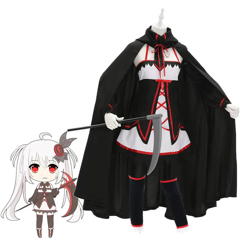 FFF Group ткань бака к шокану косплей лоли F платье накидка костюм униформа женский
