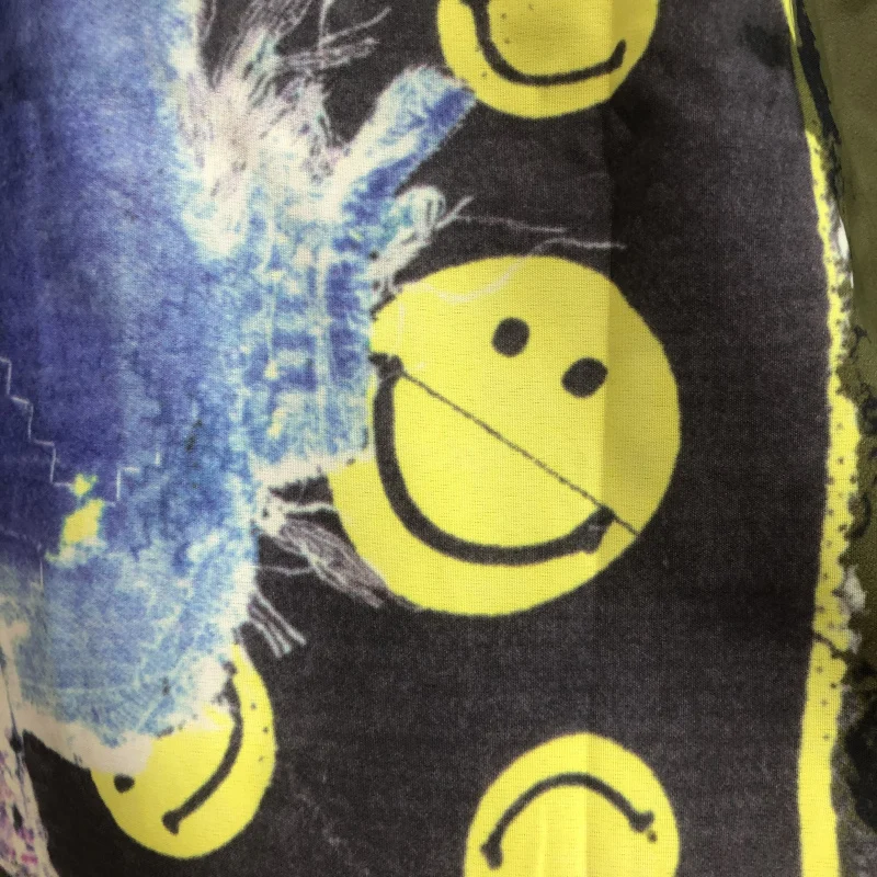 

KAPITAL MAN T-shirt Men Back Cashew Flower graphic Logo Print KAPITAL Tee Tops Clothing shirts for women